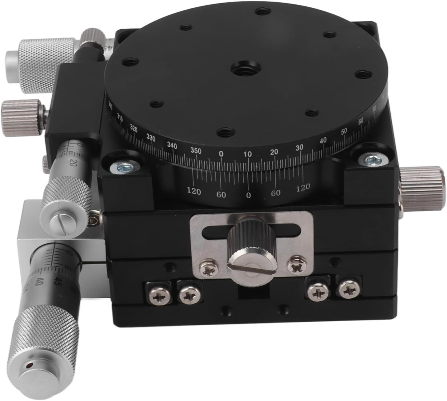 Fydun Manual Linear Positioning Stage XYR 3 Axes Meter Adjustable Bearing Tuning Sliding Table for Families