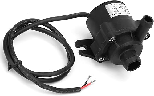Miniatura 5 de Oumefar Bomba sumergible micro plástica sin escobillas de DC 12V 6.6 ft bomba de fuente para bombeo de tanque de peces