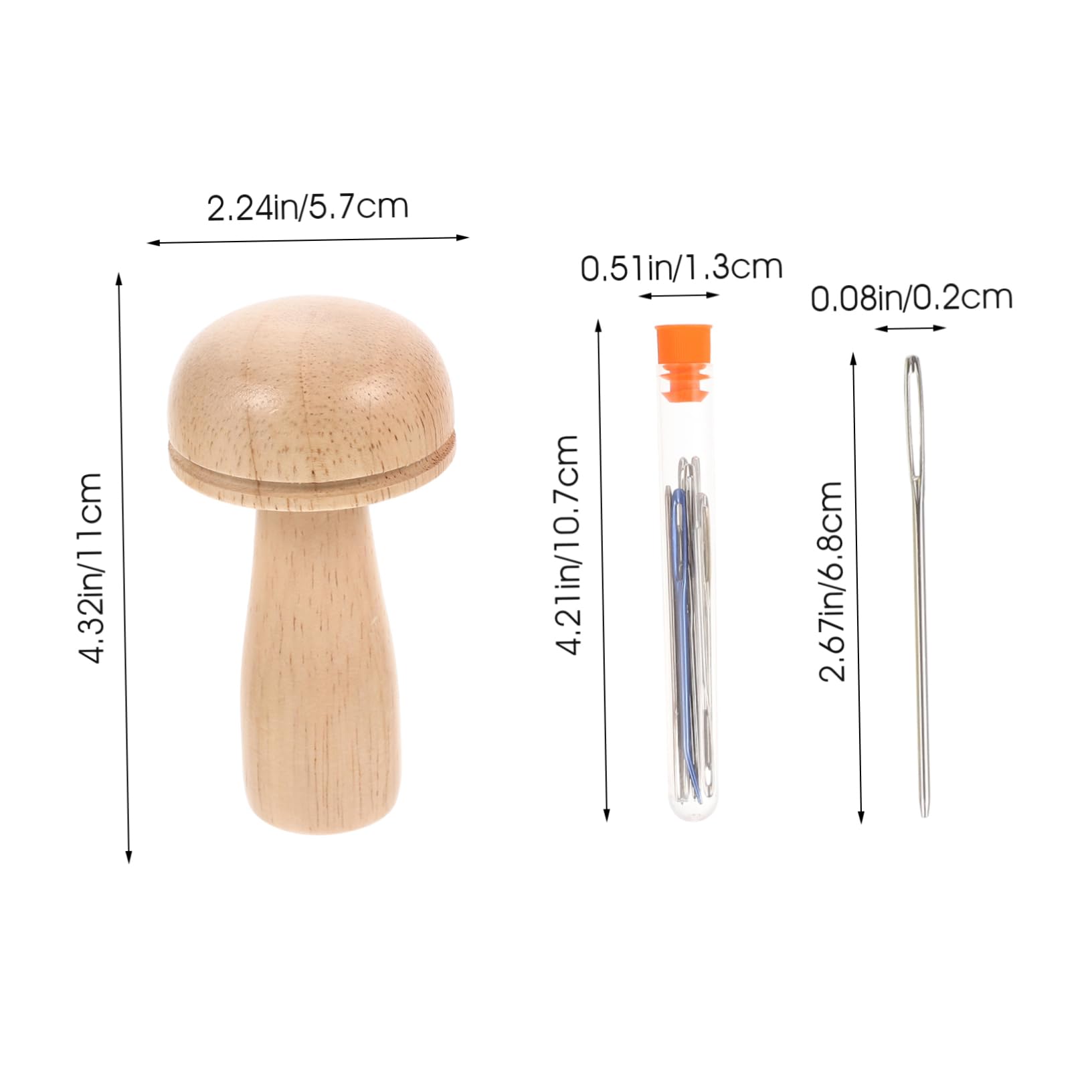 Gogogmee 1 Set Tapestry Needles Professional Yarn Sewing Needles for Home Use Durable and Safe Knitting Tool Kit for Sweaters Hats and Gloves Random Color