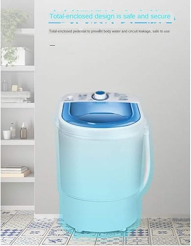 Miniatura 5 de ZLXDP Mini lavadora de 99lbs de una sola tina lavadora de ropa para niños pequeña máquina compacta lavadora portátil mini máquina de lavandería