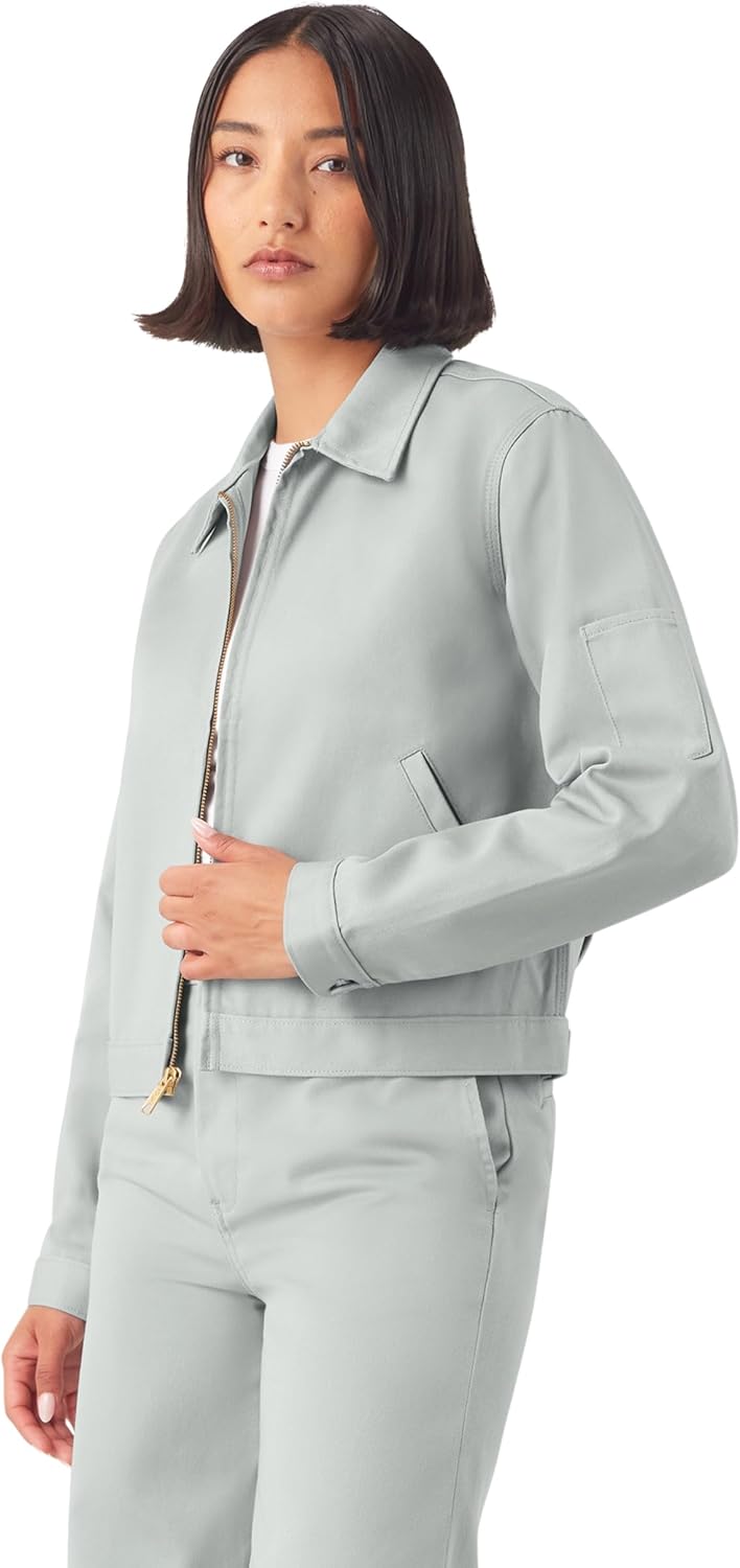 Dickies Women's Unlined Cropped Eisenhower Jacket - Image 3