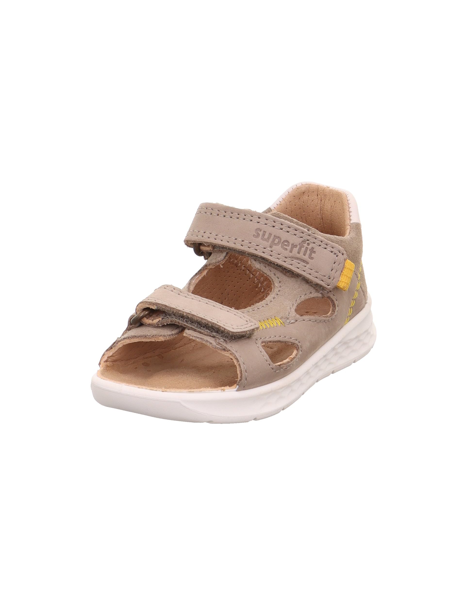 Superfit Lagoon Sandal, Beige/Yellow 4000, 4 UK Child