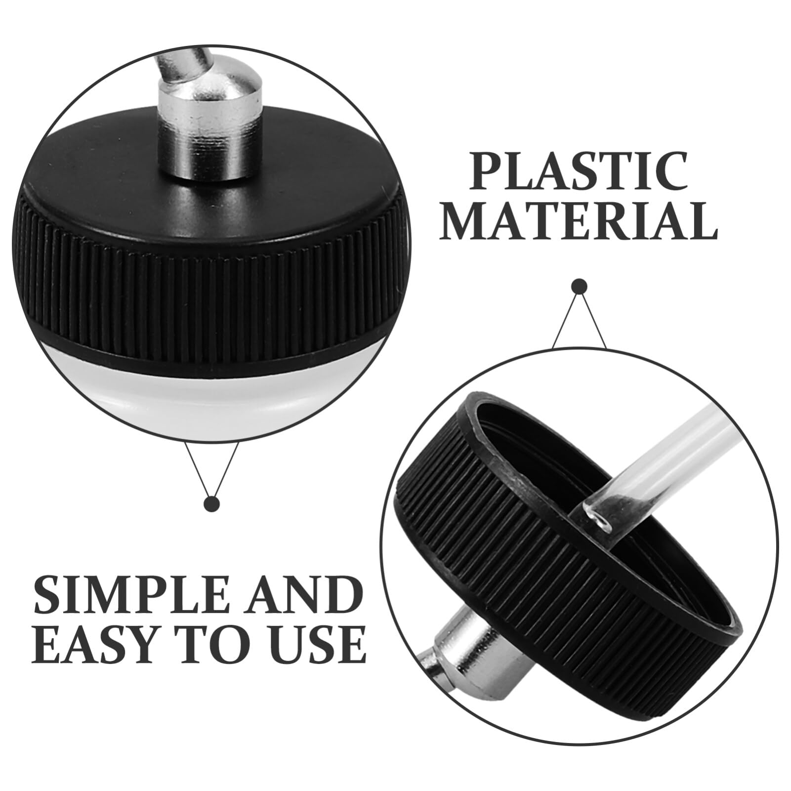 Glazen verfbeker voor de airbrush Fengda BD-03, 22ml voor airbrush
