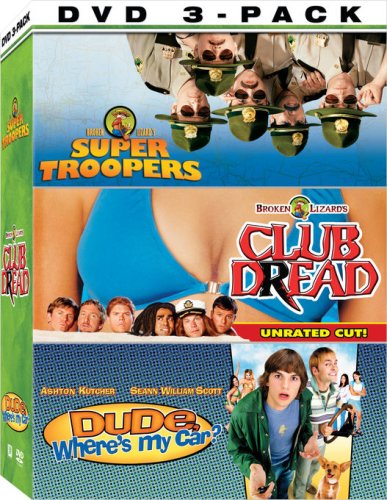 Munchies 3 Pack (Super Troopers Club Dread Dude, Where's My Car)