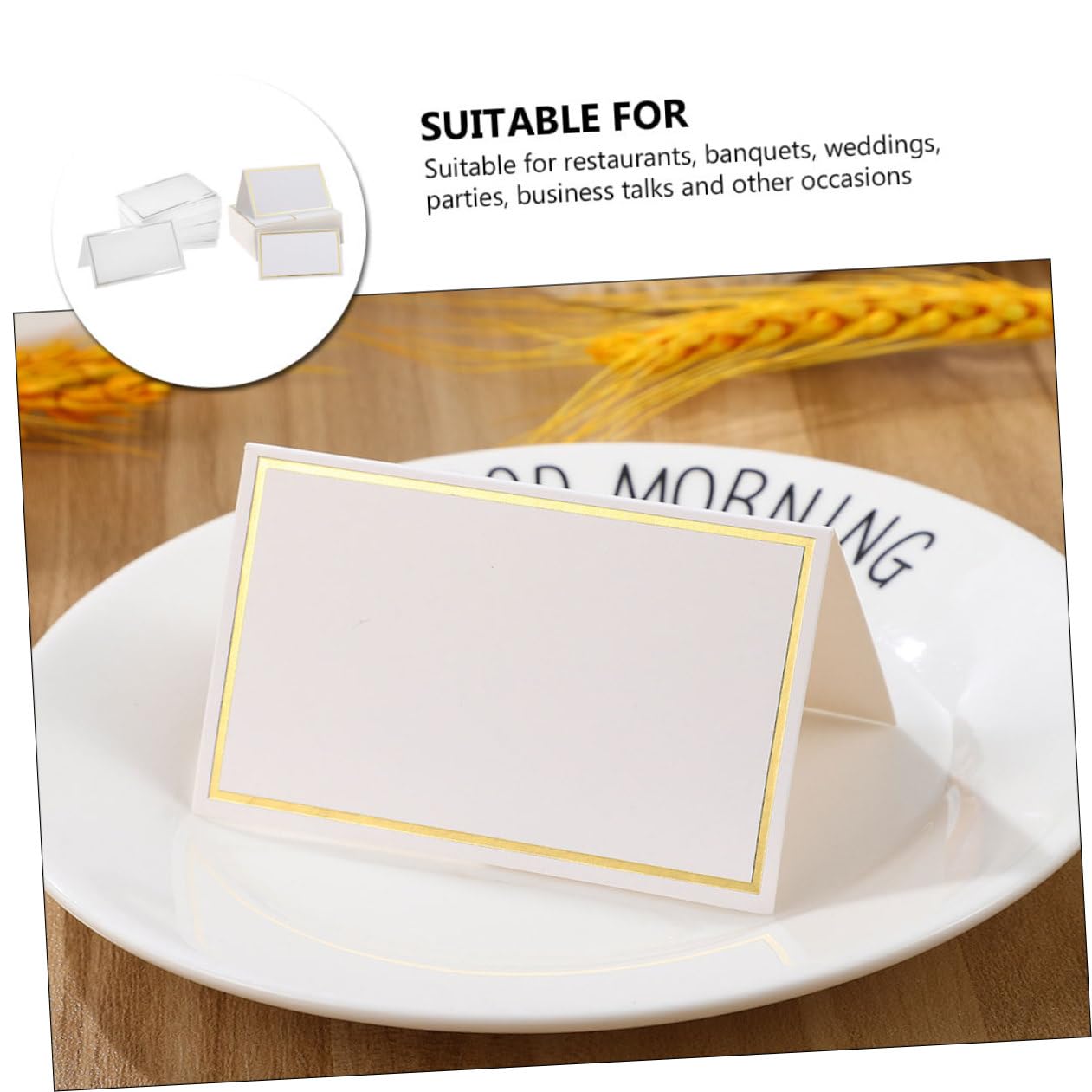 200stücke Tischkarten Hochzeit Stilvolle Zeltkarten Zur Tischdekoration Beschriftbare Namenskarten Für Hochzeiten Partys Und Feiern Mit Gold Silberprägung
