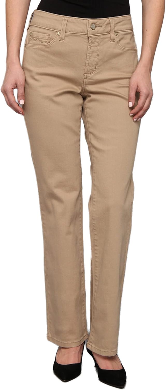 NYDJ Women’s Petite Marilyn Straight Jean