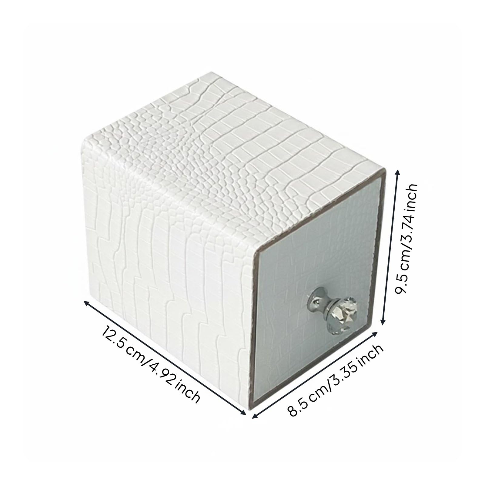 perfk Scatola Sterilizzazione Unghie Contenitore Strumenti Manicure Custodia Attrezzi Nail Box Acrilico con Luce per Igiene E Ordine Protezione Antipolvere Adatta per Saloni Manicuristi Casa, Nero