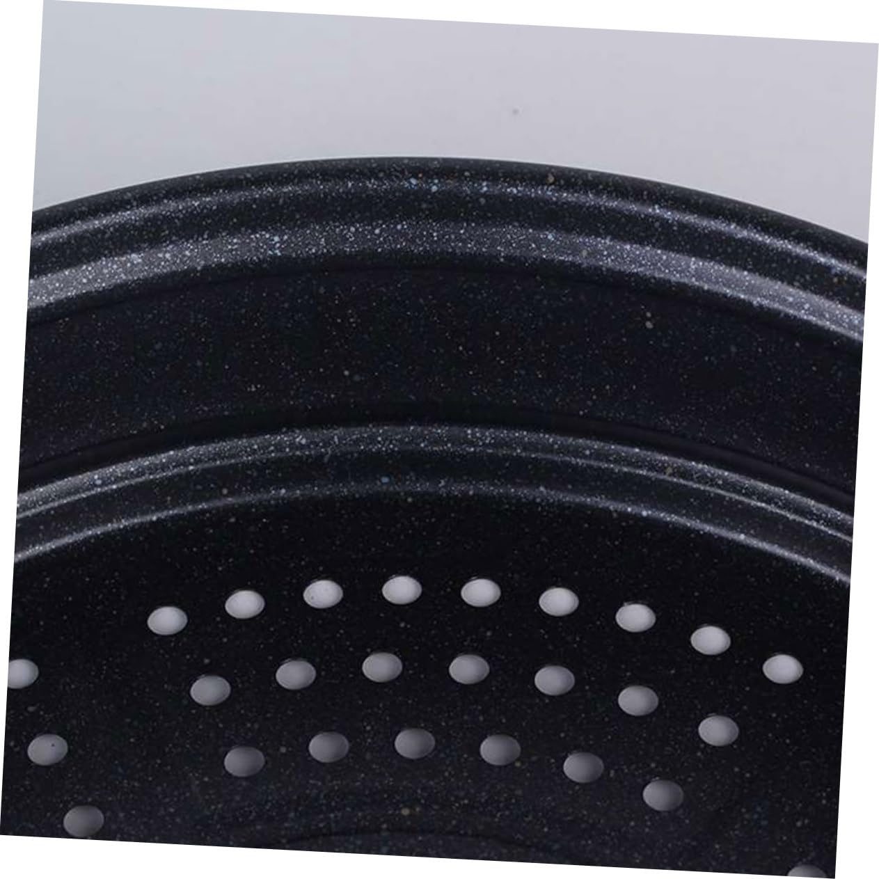 CIYODO 1pc Stainless Steel Cage for Cooking Insert Cookware Kitchen Food Basket Bun Stainless Steel Black