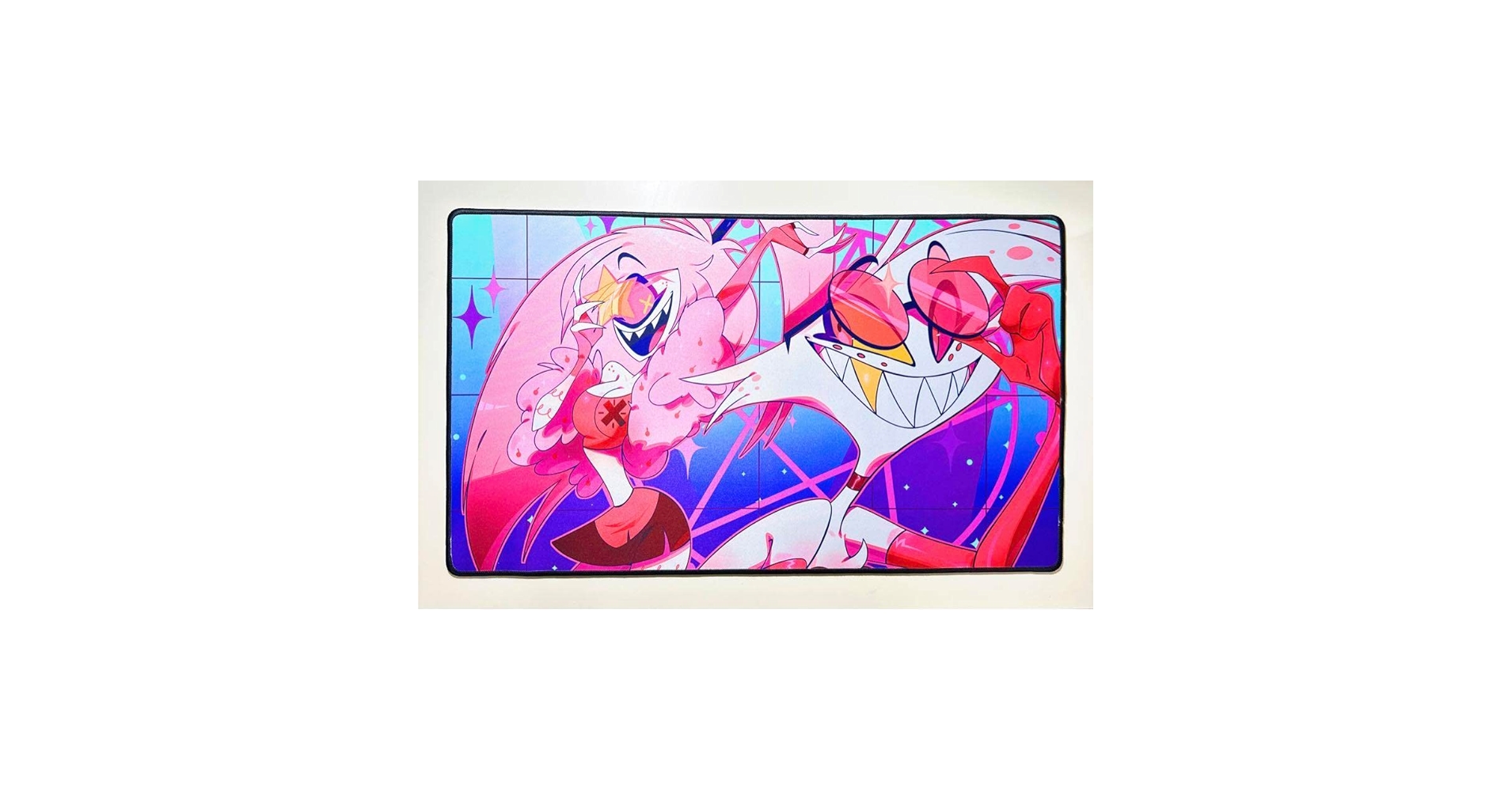 【未使用】ハズビンホテル プレイマット アクスタ ハズビンホテル プレイマット【バレンタイン限定】 Angel Dust