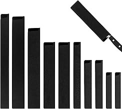 10 Pieces Knife Case, Kitchen Knives, Ham Knife Case with Velvet Lining, Universal Set of Sheath for General Knives