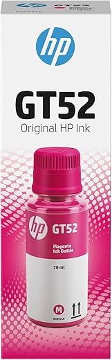 HP GT52 70-ml Magenta Original Ink Bottle
