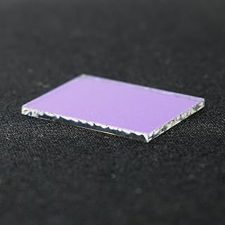 2pcs 20x15x1.1mm RGB Optical Laser Lens Pass Green Pass Red & Reflect Blue