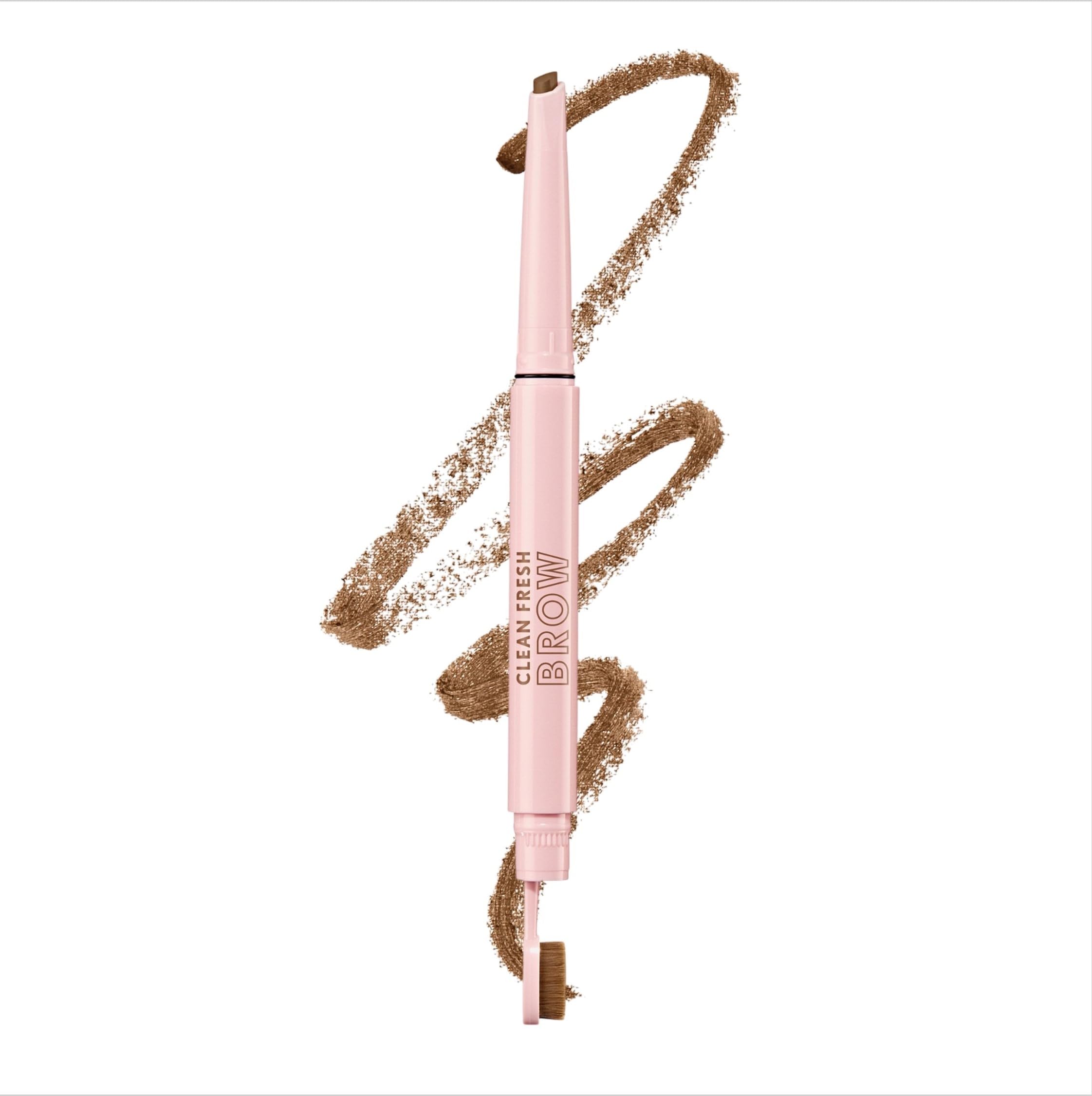 Covergirl Clean Fresh Brow Filler Pomade, 300 Auburn, Eyebrow Pencil, Ultra-Precise Tip, Creamy Formula, Highly Pigmented, Soft Matte Finish, Vegan