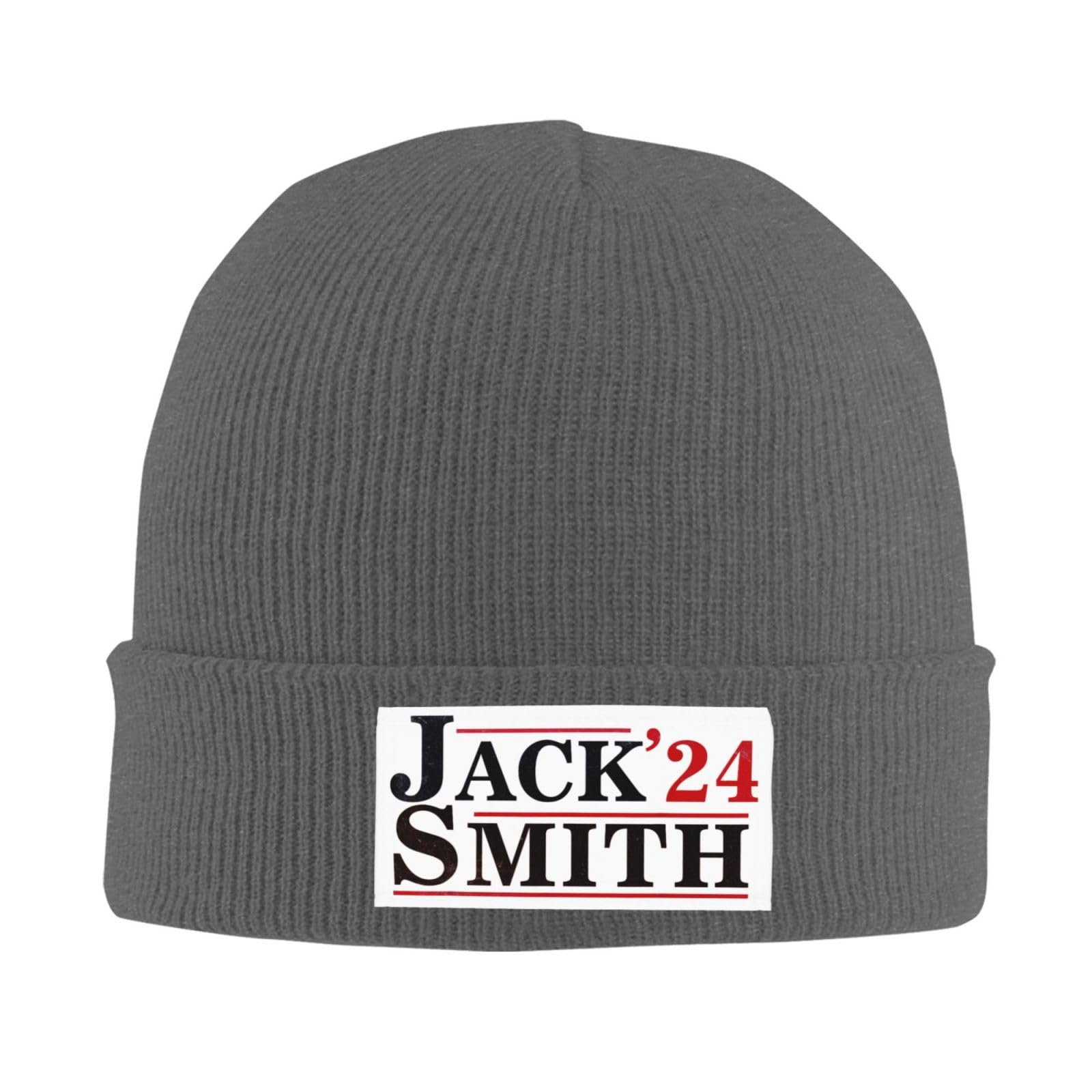 Jack-Smith for President Jack-Smith 2024 Black Slouchy Beanie for Men Winter Hats for Guys Cool Beanies Men Knit Hat