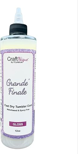 CrystaLac Grande Finale - Abrigo de vaso (brillo, 12 onzas) 2.0