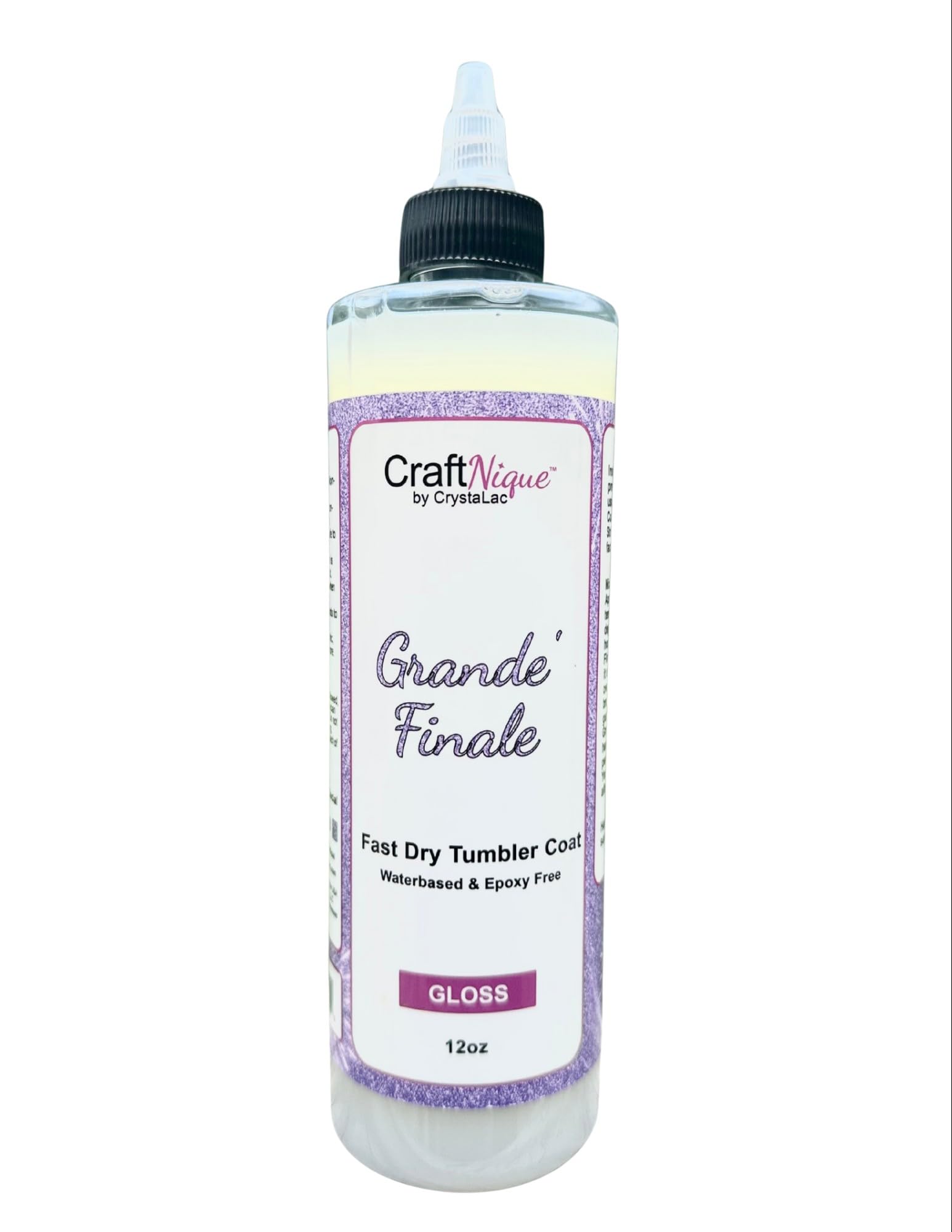 CrystaLac Grande Finale Tumbler Coat (Gloss, 12oz) 2.0