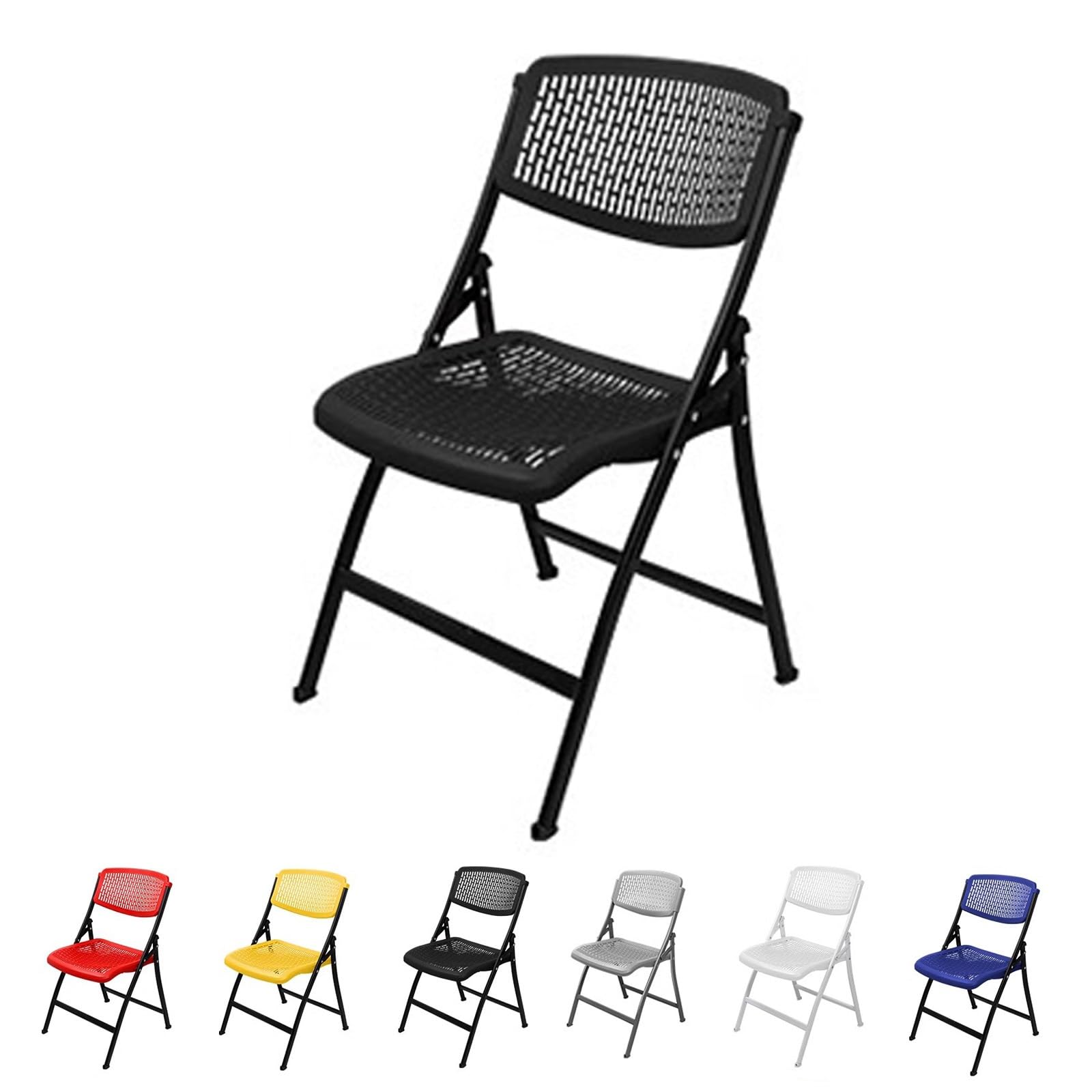 Amazon.com: Plastic Folding Chair, Foldable Chair with