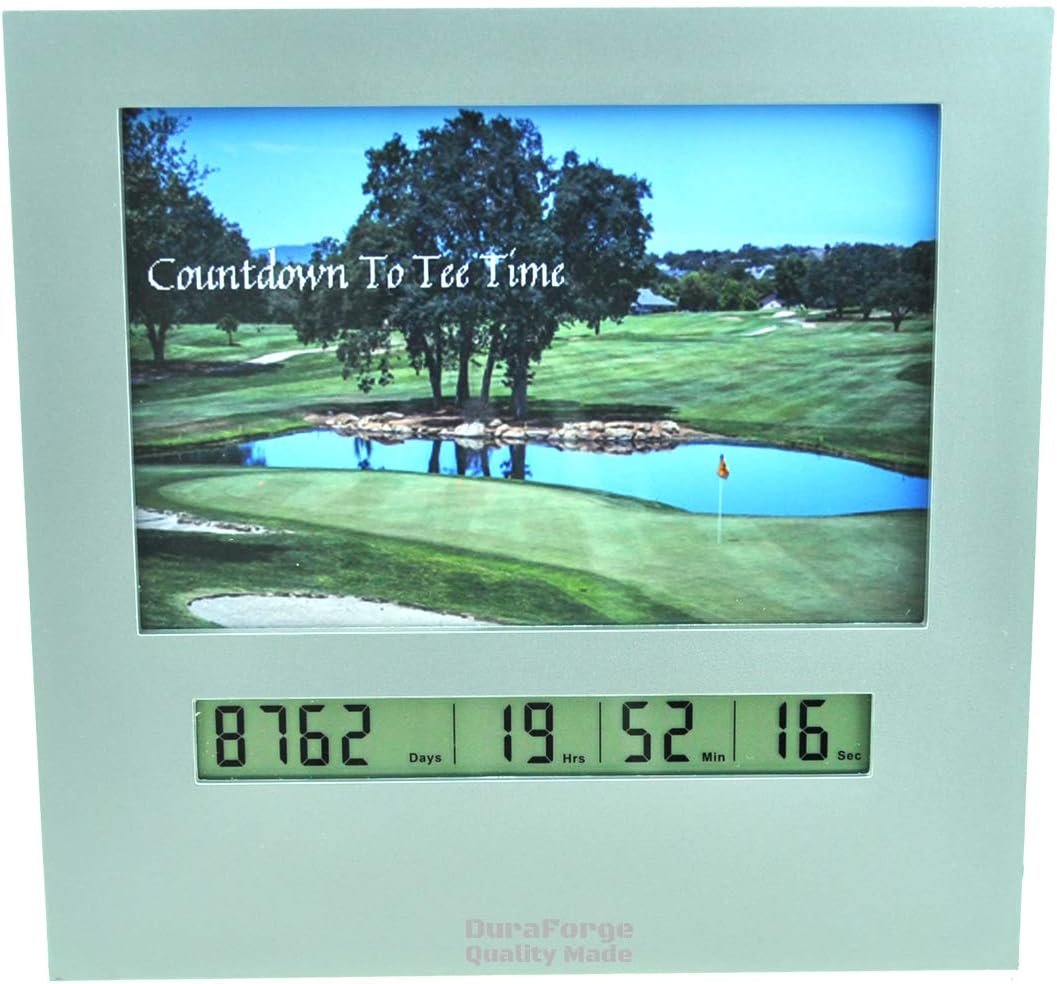 9999 Day Retirement Countdown Clock with Large Digital Display, Day