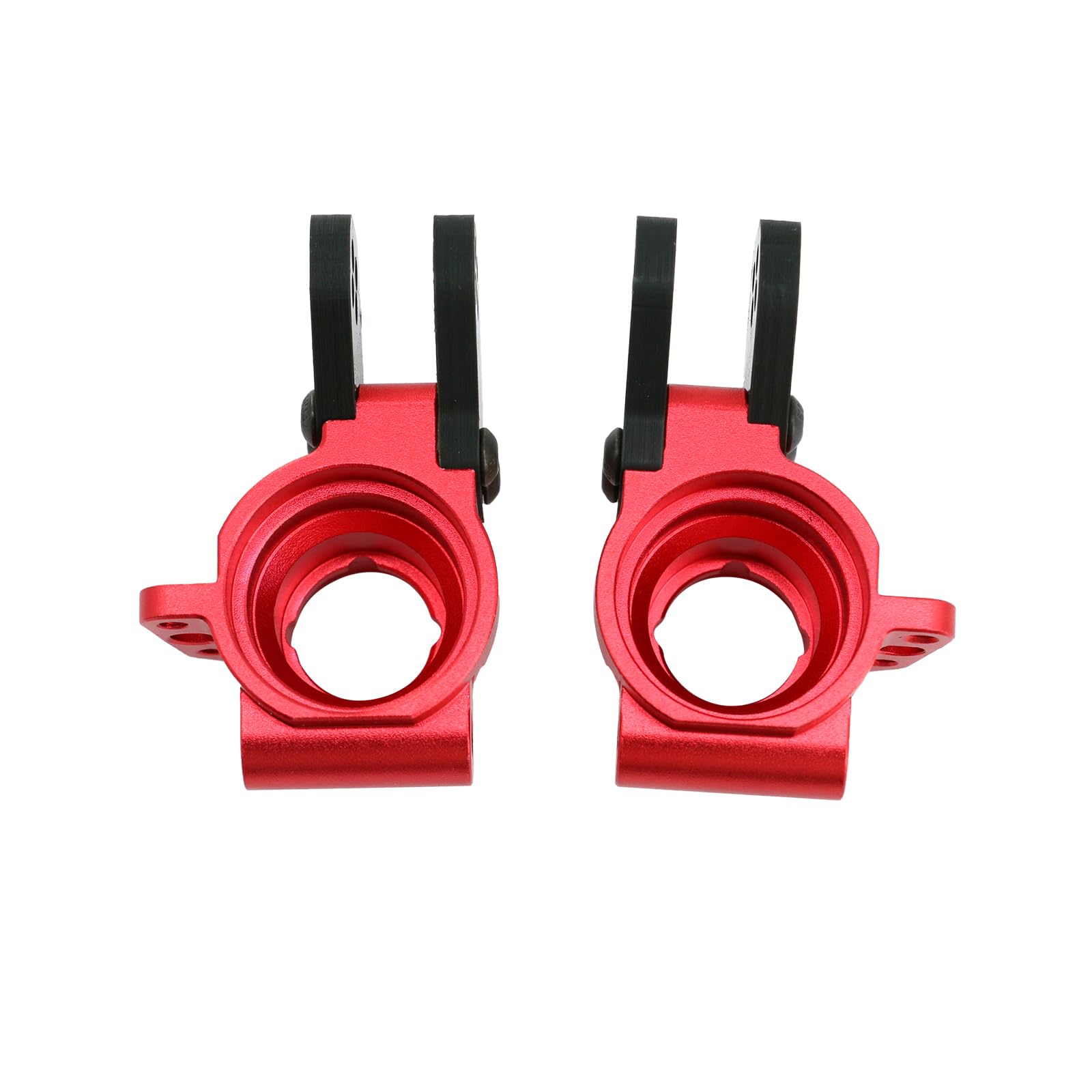 Aluminum Alloy Rear Hub Carrier & Knuckles Stub Axle for Arrma 1/8 Kraton Outcast Notorious 6S BLX,Replace-AR330404/ARAC5042