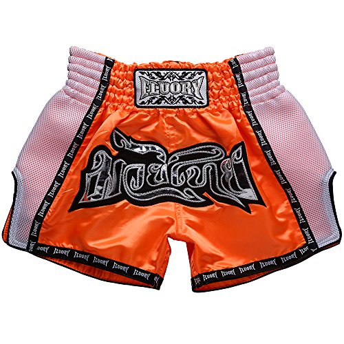 FLUORY Muay Thai Kampfshorts, MMA-Shorts, Kleidung, Training, Käfig, Kampfsport, Kickboxen, Shorts Cover