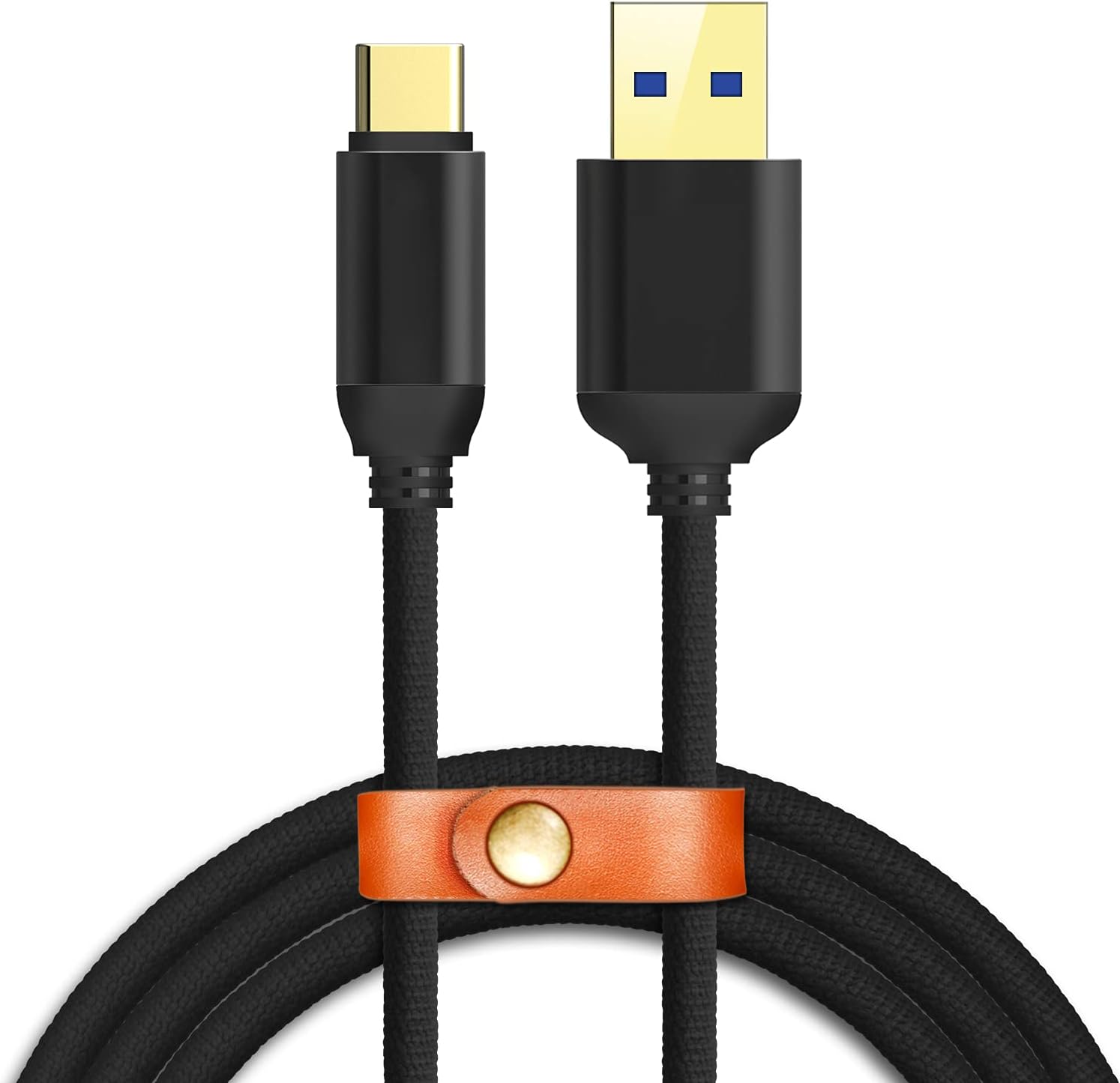 USB C Cable【30cm, 2pack】YONTEX High Speed Type C Cable, USB 3.0, Sync Data Transfer and Fast Charging Cable for MacBook Pro, iPad Pro, Samsung Galaxy S20 S10, Huawei, Pixel and More