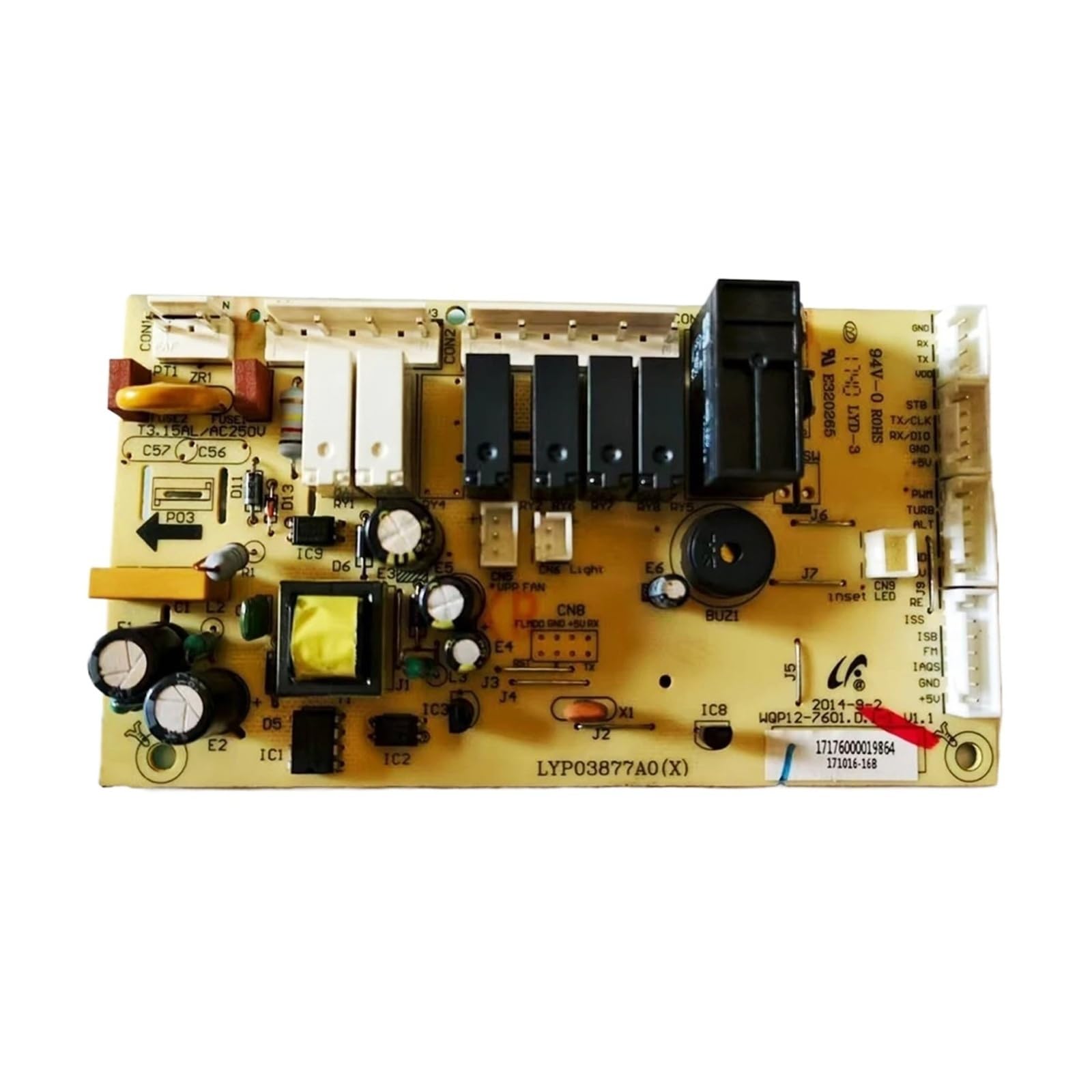 Placa De Control For Lavavajillas LYP03877A0 ​​(X)/WQP12-7601/17176000019864 Placa Base De Alimentación