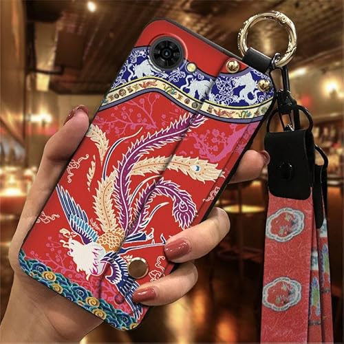 Phone Case Compatible with ZTE Nubia S2E/S2R/S2 Lite, Durable Phone Holder Dirt-resistant Wristband Design Anti-knock Chinese st
