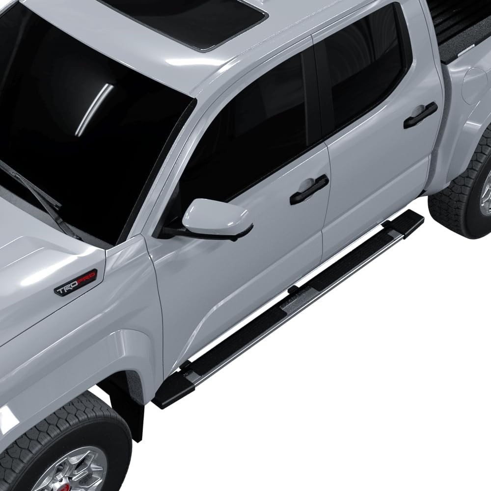 VANGUARD 6 Inches Running Boards Compatible with 2024-2025 Toyota Tacoma | Double Cab | T304 Stainless Steel CB3 Running Boards