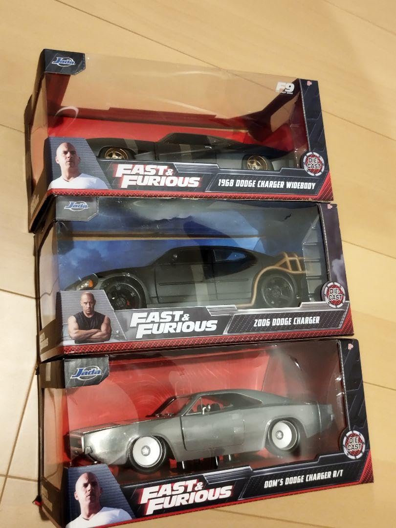 Amazon.co.jp: JADATOYS ワイルドスピード DODGE CHARGER 3台