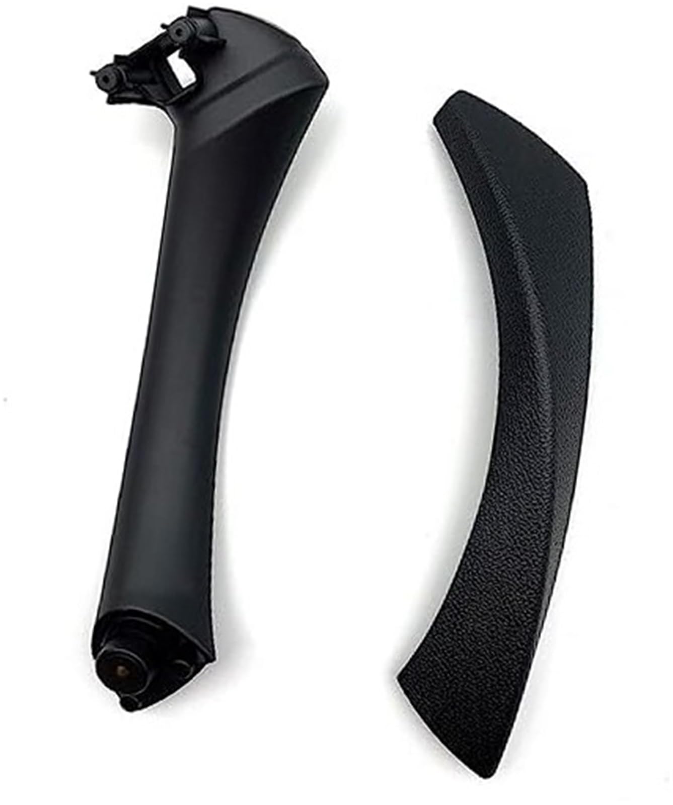 Pizgear Black One The Right Car Inner Handle Cover Car Inner Interior Door Handle 51419150340 Panel, For Bmw E90 E91 3-Series Sedan Pull Trim Cover 51417230850 51419150335(Black One The Right)