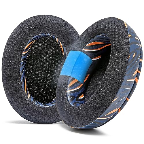 WC Freeze for Arctis Nova, Hybrid Fabric Cooling Gel Replacement Earpads for Arctis Nova Pro Wired Nova 7, 5, 4, 3, 1