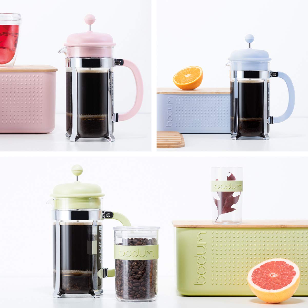 Buy BODUM Cafeteria 8 Cup French Press Coffee Maker, Black, 1.0 l, 34