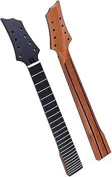 Amazon | 8弦エレキギターネック 24フレット オクメウッドネック