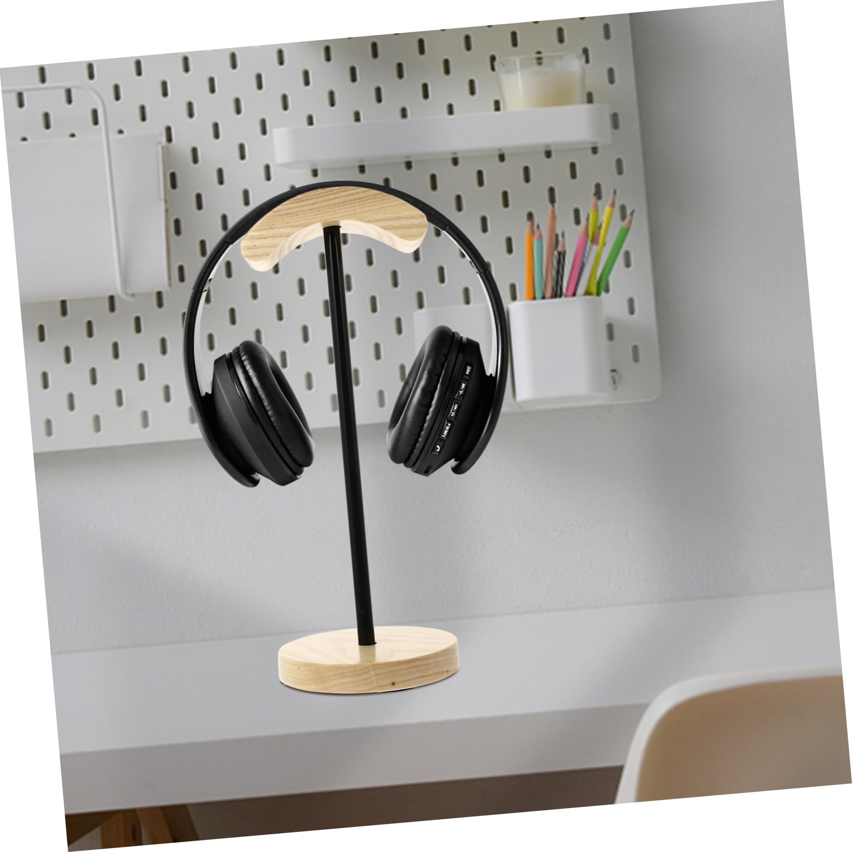 NUOBESTY Kopfhörer Halterung Aus Stabiler Headset Display Stand Für Over Ear Kopfhörer Eleganter Organizer Für Gaming Headsets Metalldesign