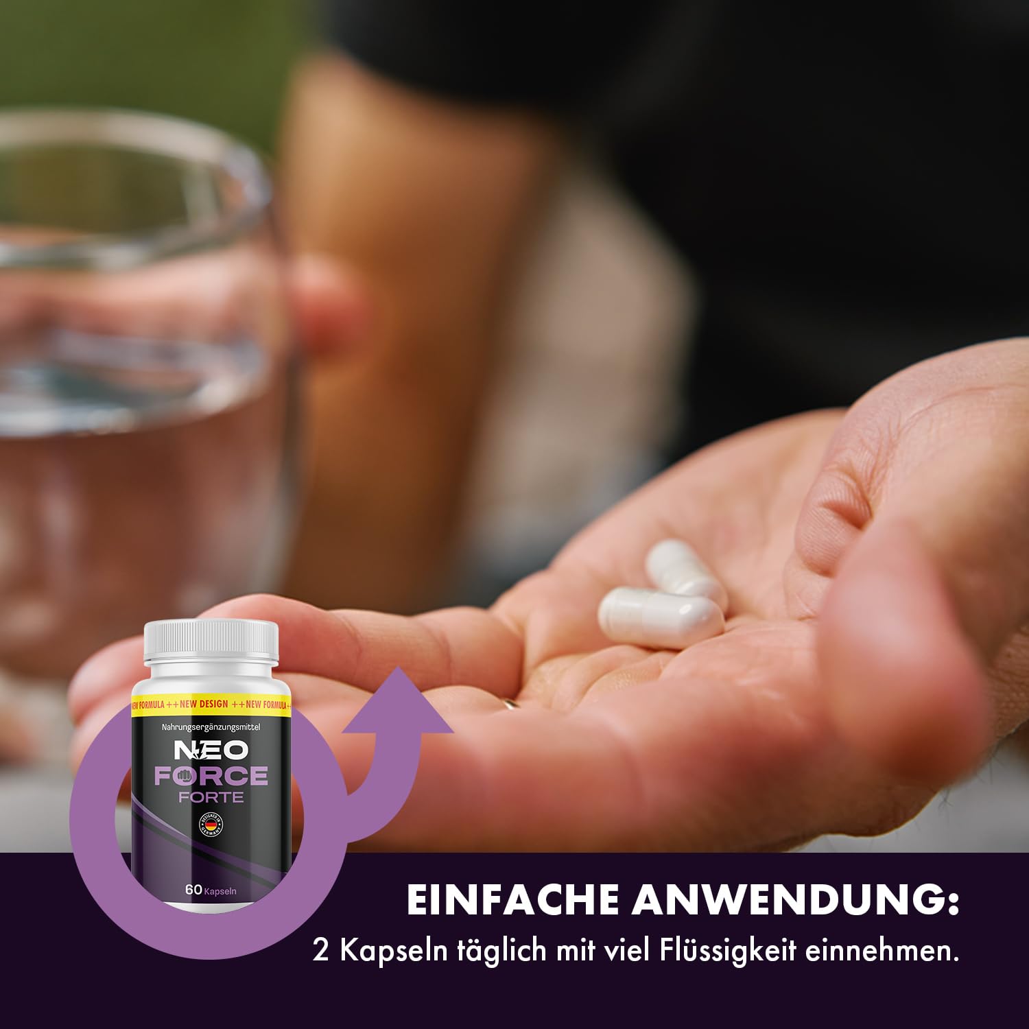 Neo Force Forte Kapseln - Neoforce für mehr Leidenschaft - 60 Kapseln