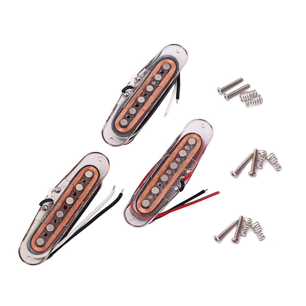 Alnicov Juego de pastillas de guitarra de 6 cuerdas para Fd Stratocaster Strat o Squier