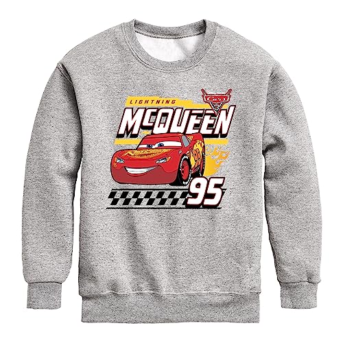 Disney Cars - Lightning McQueen 95 - Toddler and Youth Crewneck Fleece Sweatshirt