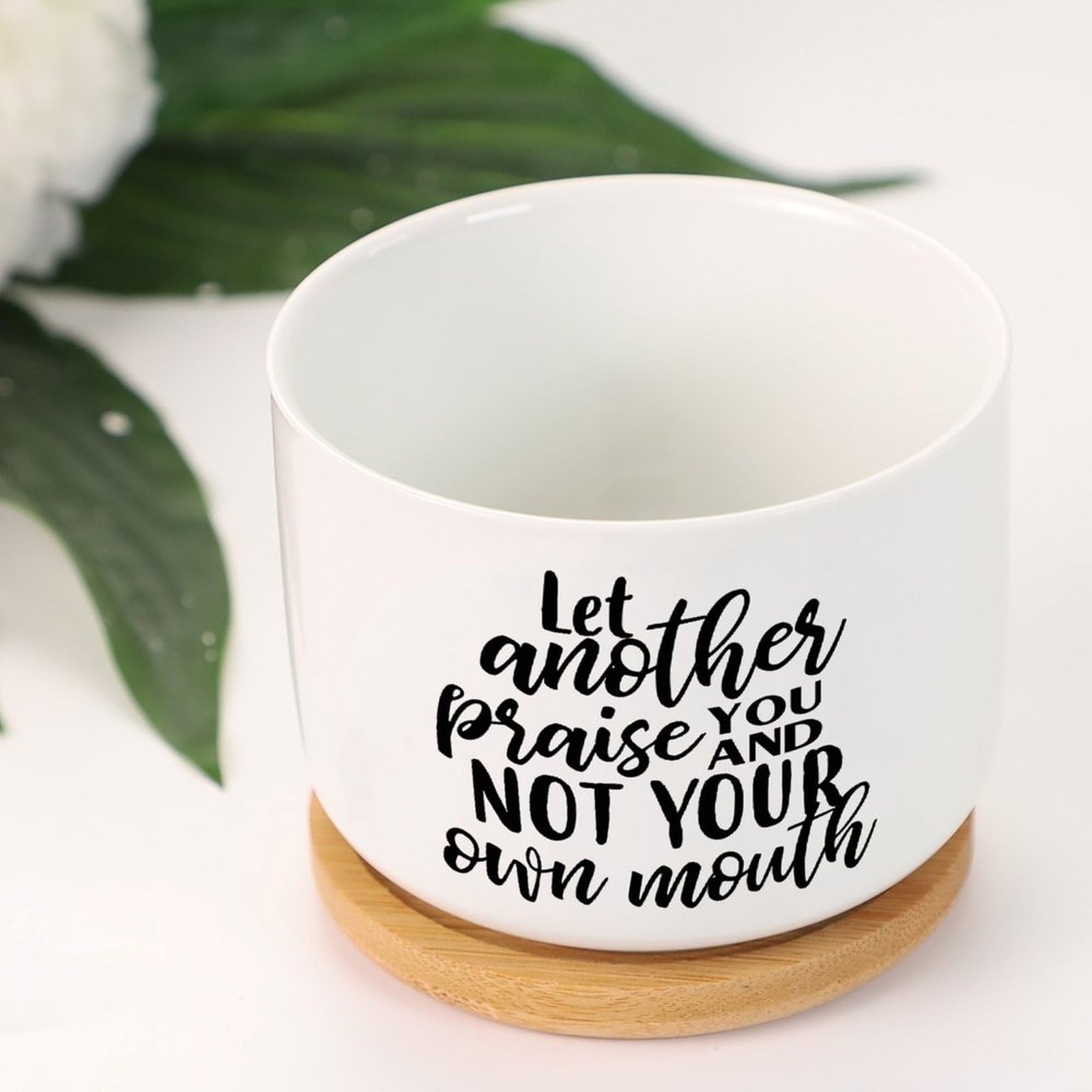 Amazon.com: DecStic Let Another Praise You, and Not Your Own Mouth