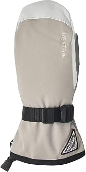 Hestra Unisex Powder Gauntlet Mitt, Leather Windproof Mittens