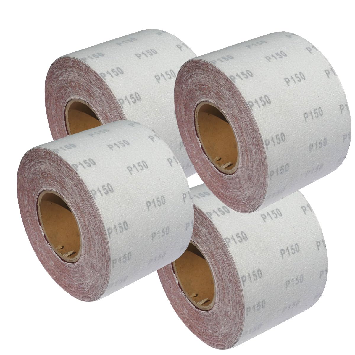 Rotolo di carta vetrata, 25 m, 93 mm x 25 m, grana P150