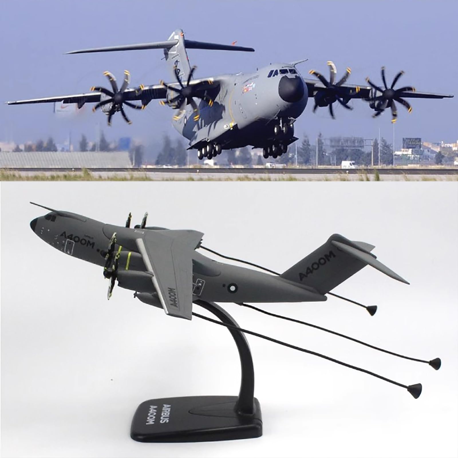 8,3-Zoll-Modellflugzeug Airbus A400M Transport Fighter Im Maßstab 1:200, Flugzeugmodell, Jet Collectibles, Druckguss-Flugzeugmodell for Sammlung, Geschenk, Ornament