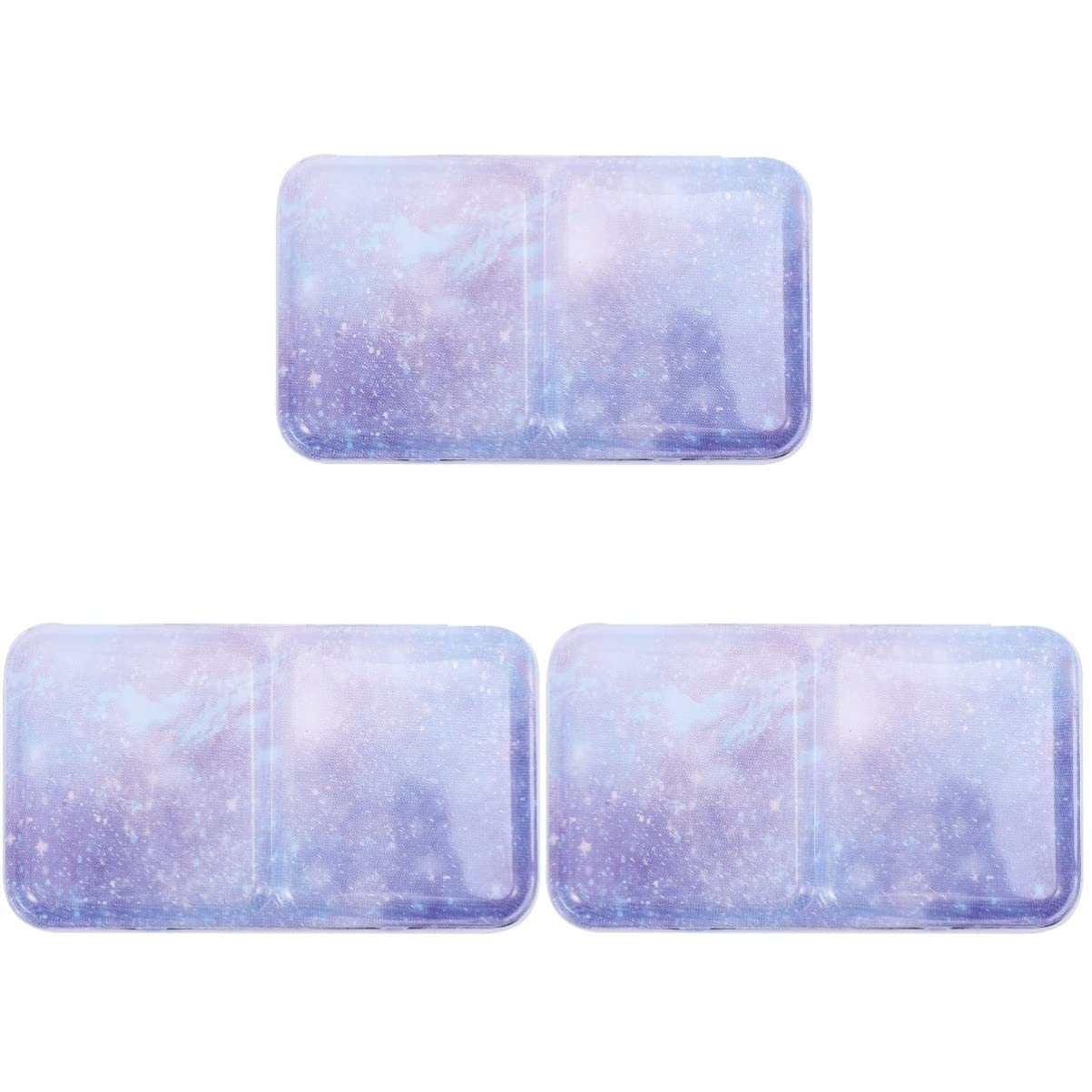 Ciieeo 3sätze Wasserfarben Palette Tragbare Aquarellbox Mit Farbtöpfen Leicht Und Handlich Für Künstler Und Anfänger Für Und Kreative Projekte