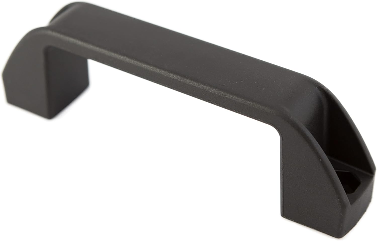 Mesan Durable Plastic Black Pull Handle for Cabinet Gate Door 124 mm, 4-7/8", M10 Bolt