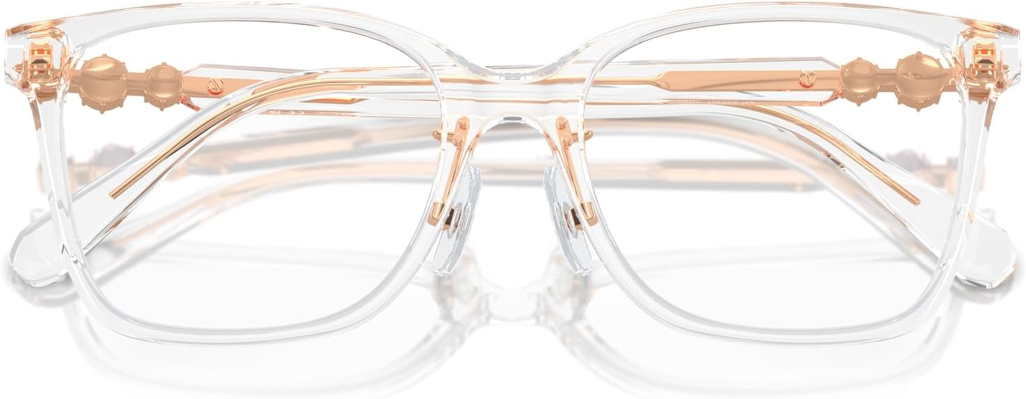Swarovski womens Sk2026d Square Prescription Eyewear Frames