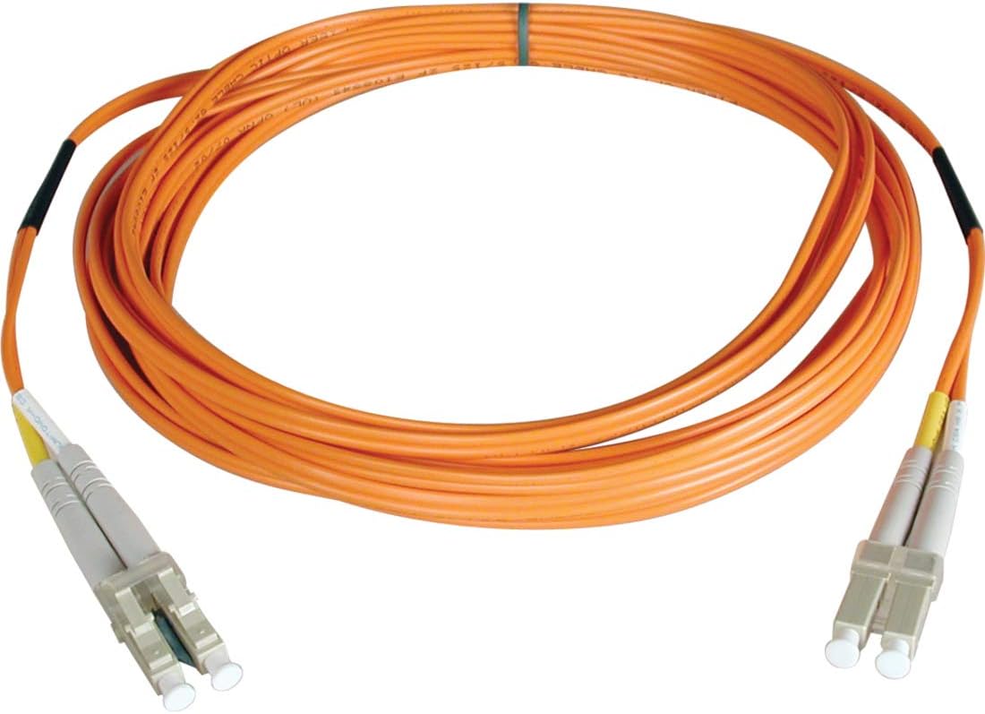 Tripp Lite Duplex Multimode 50/125 Fiber Patch Cable (LC/LC), 15M (50-ft.)(N520-15M)