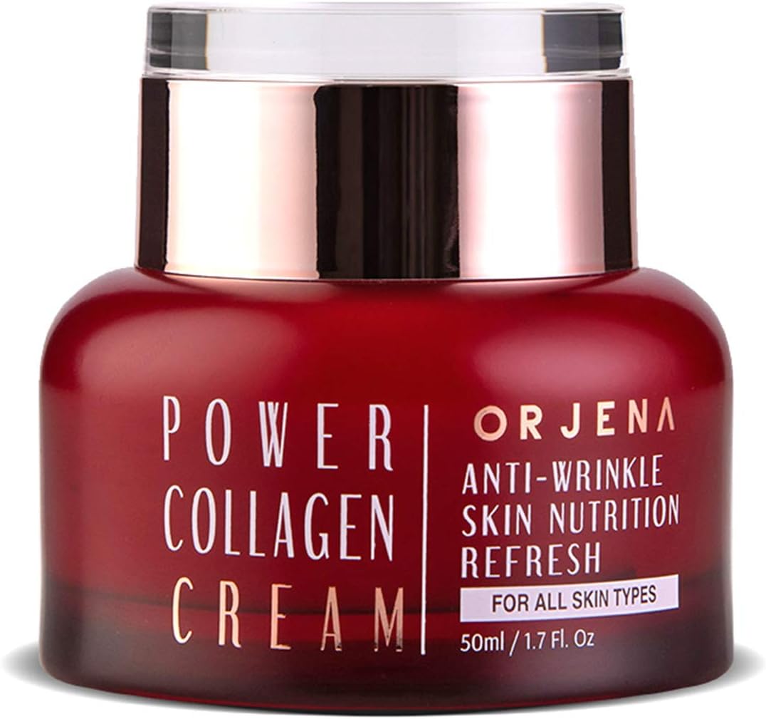 ORJENA POWER COLLAGEN CREAM - Anti-Wrinkles, Skin Nutrition, Refresh - For All Skin Types,50ml Net Wt