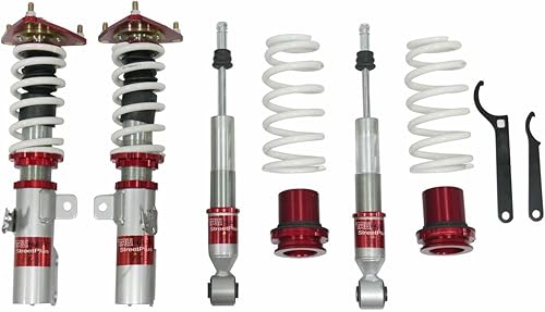 Truhart StreetPlus Coilovers para 20+ Corolla Sedan / 19+ Corolla Hatch compatible con kit de resortes de amortiguadores de bajada