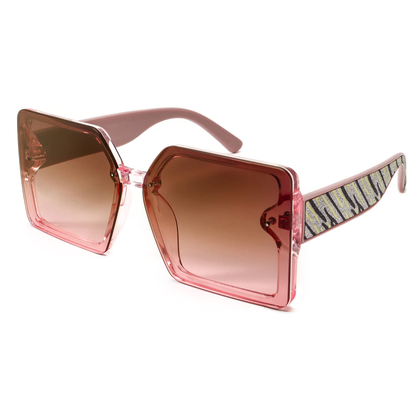 Oversized Square Sunglasses for Women Big Large Wide Designer Trendy Sunglasses for UV Sunglasses Women