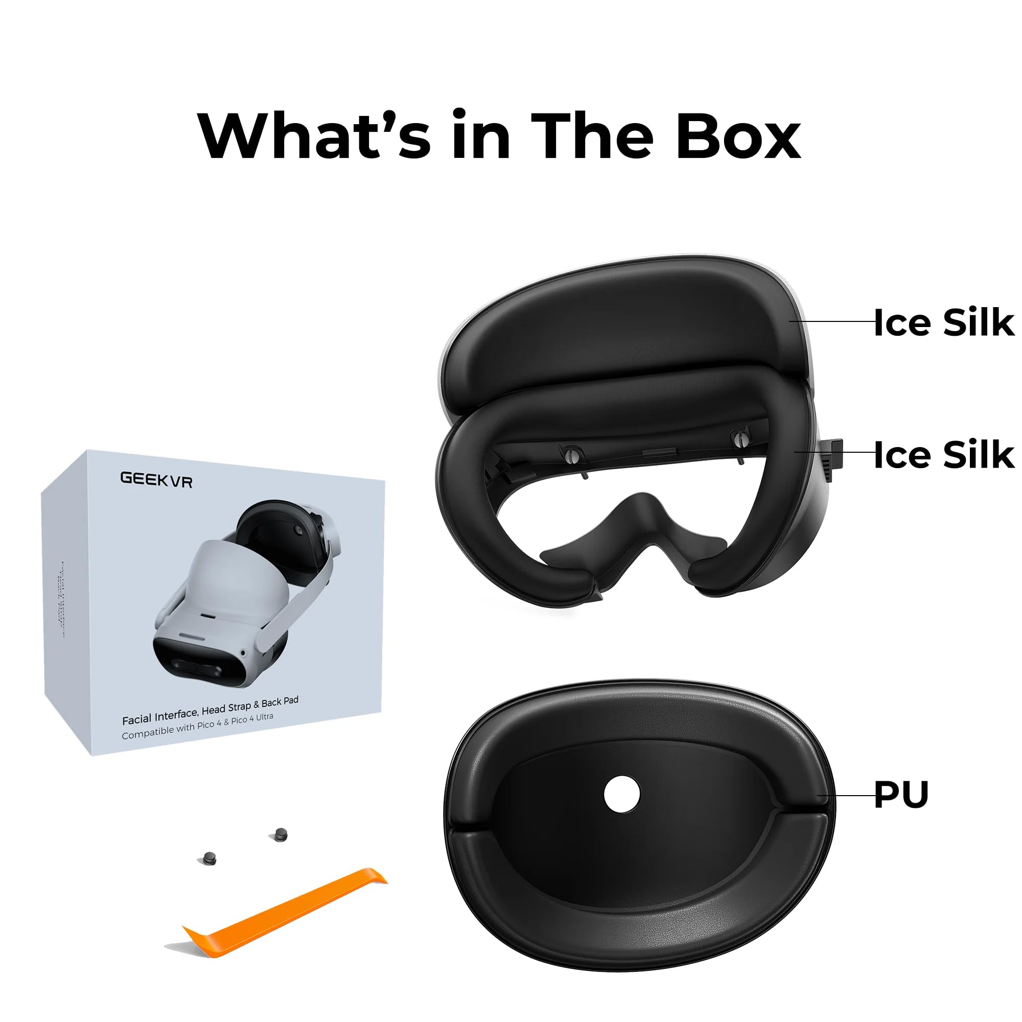 Amazon.co.jp: GEEKVR PICO 4 Ultra/Pico 4/PICO 4 Pro に対応 PU＆