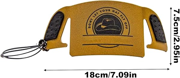 Chapeau ForCïnçh, Ajustement Sécurisé, 18 x 7,5 cm, Casquette de Cowboy Premium Cïnçh, Accessoire de plein air polyvalent, pour les activités de plein air comme l'équitation, la randonnée, les trajets - 5